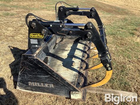 grab tec skid steer grapple bucket|grabtec bucket.